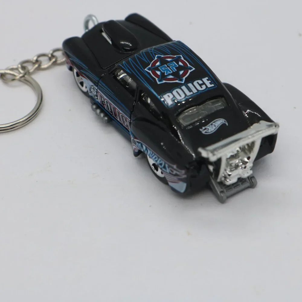 Hot Wheels 2001 Jaded Police version custom keychain 1/64 scale